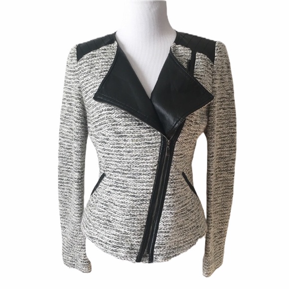 Laundry Shelli Segul Blazer asymmetrical zipper Size 2 - Picture 1 of 10